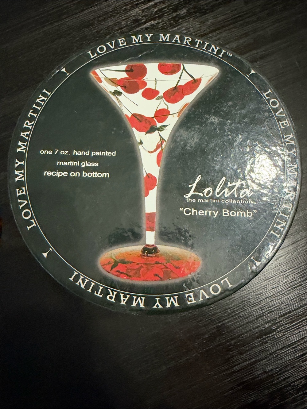 Lolita “Cherry Bomb” Martini Glass